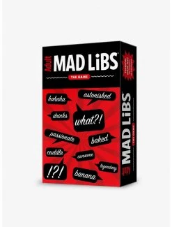 Games Adult Mad Libs: The Game