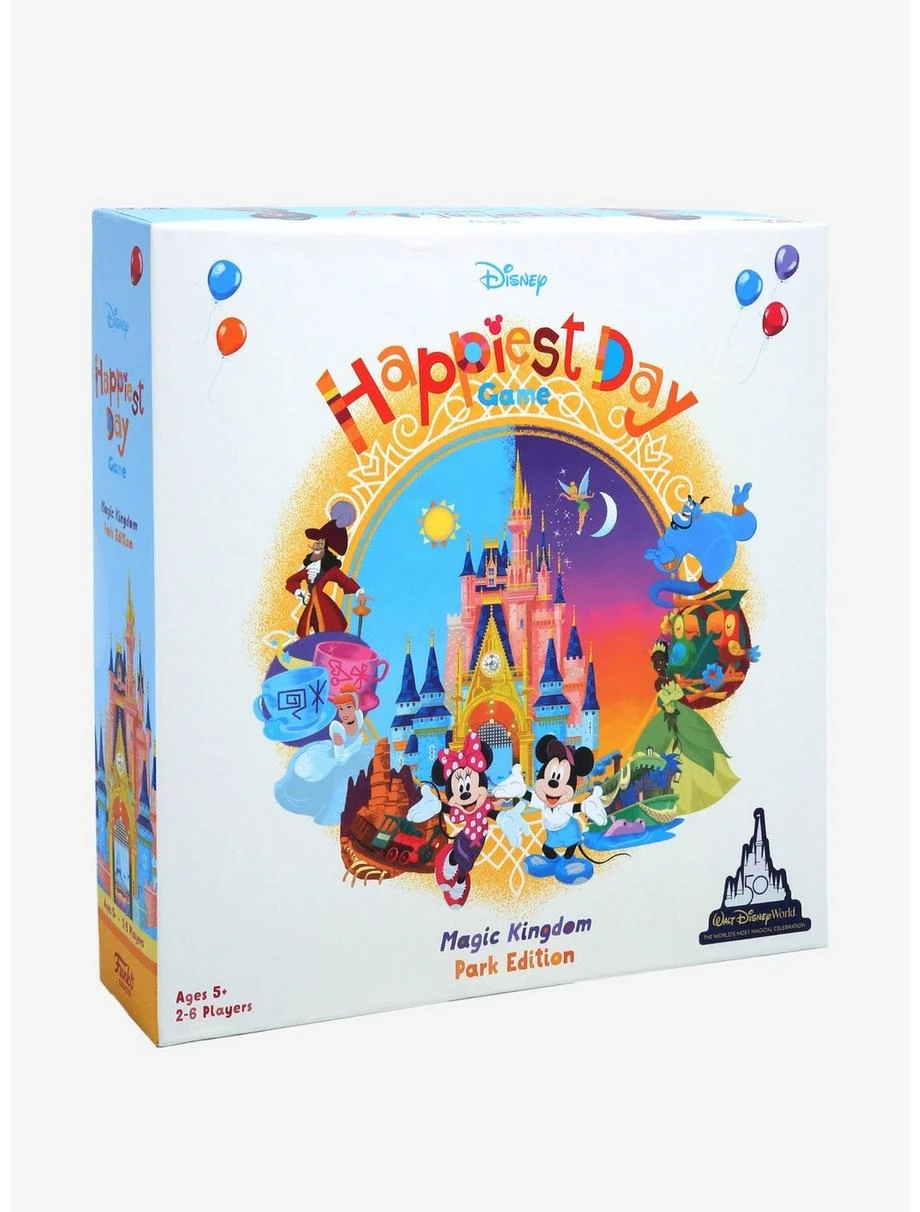 Games Funko Disney Happiest Day Game Magic Kingdom Park Edition Board Game 1 Games Funko Disney Happiest Day Game Magic Kingdom Park Edition Board Game