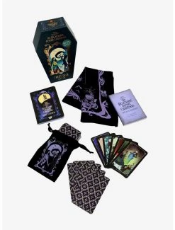 Games Disney The Nightmare Before Christmas Tarot Card Deck And Guidebook Gift Set