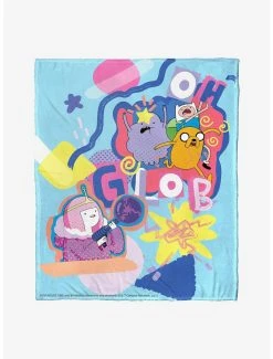 Bedroom Adventure Time Glob Throw Blanket