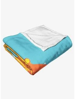 Bedroom Adventure Time Slime Kingdom Throw Blanket -Boxlunch Shop 19293086 av3