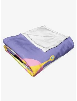 Bedroom Adventure Time Crazy Split Throw Blanket -Boxlunch Shop 19293093 av3