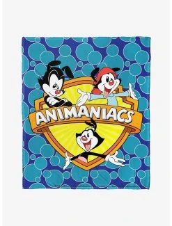Bedroom Animaniacs Logo Throw Blanket