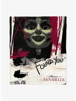 Bedroom Annabelle Poster 2 Throw Blanket