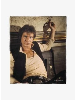 Bedroom Star Wars Captain Solo Throw Blanket
