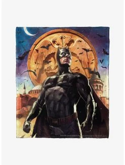 Bedroom DC Comics Batman Castle Guardian Throw Blanket