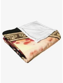 Bedroom DC Comics Batman Lone Bat And Cub Throw Blanket -Boxlunch Shop 19293358 av3