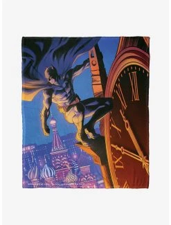 Bedroom DC Comics Batman Time For Justice Throw Blanket