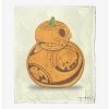 Bedroom Star Wars Pumpkinfied Bb-8 Throw Blanket