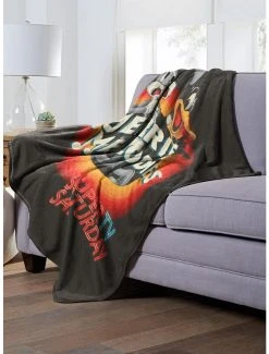 Bedroom Looney Tunes Merrie Melodies Throw Blanket -Boxlunch Shop 19293418 av2