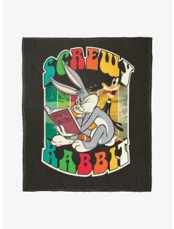 Bedroom Looney Tunes Screwy Rabbit Throw Blanket