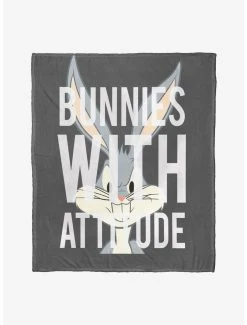 Decor Looney Tunesattitude Throw Blanket