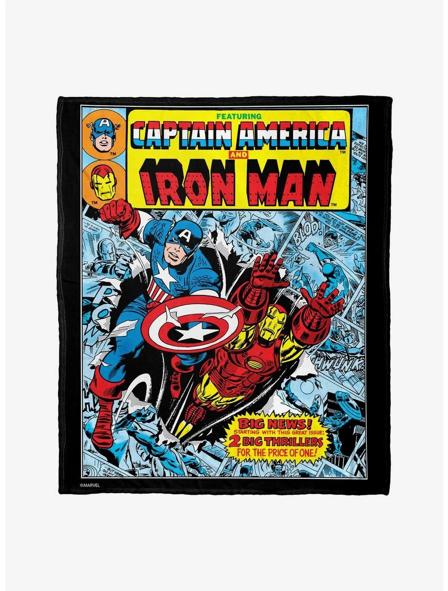 Bedroom Marvel Future Fight Double Feature Throw Blanket 1 Bedroom Marvel Future Fight Double Feature Throw Blanket