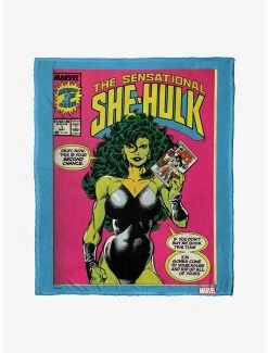 Decor Marvel Future Fight She Hulk Throw Blanket