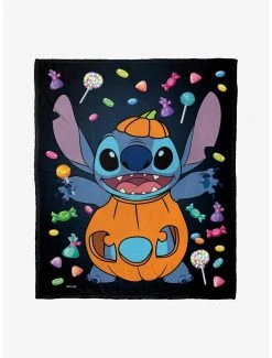 Bedroom Disney Lilo & Stitch Candy Stitch Throw Blanket