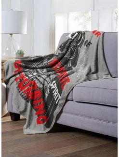 Bedroom Star Wars Disturbed Xmas Throw Blanket -Boxlunch Shop 19293651 av2