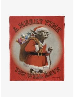 Decor Star Wars Merry Time Throw Blanket