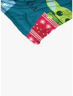 Bedroom Star Wars The Mandalorian Best Present Ever Throw Blanket -Boxlunch Shop 19293679 av4