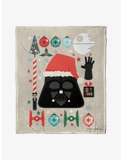 Decor Star Wars Vader Xmas Throw Blanket
