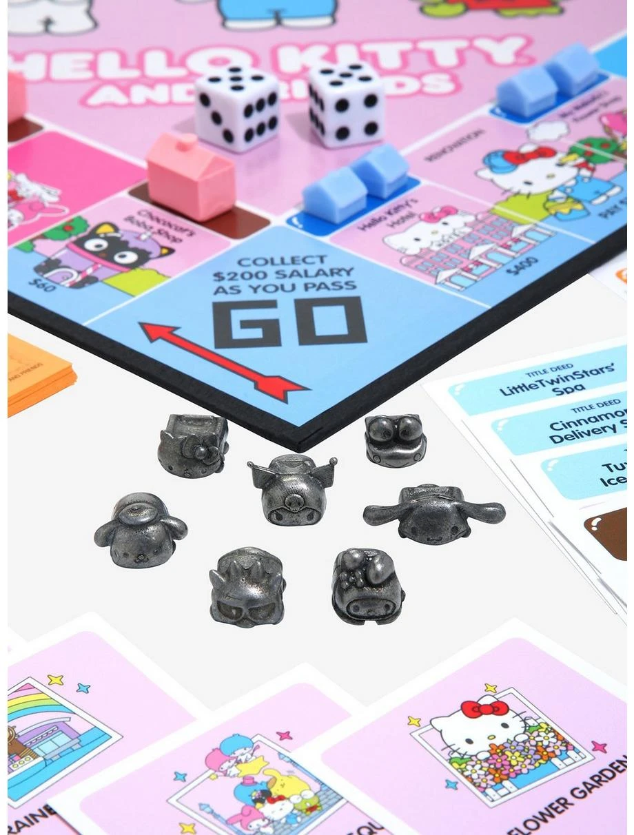 Games Sanrio Monopoly: Hello Kitty & Friends Edition 2 Games Sanrio Monopoly: Hello Kitty & Friends Edition - Image 2