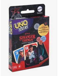 Games Uno Flip: Stranger Things Edition Card Game