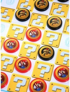 Games Nintendo Super Mario Checkers & Tic Tac Toe Set -Boxlunch Shop 19991772 av3