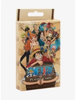Games One Piece Straw Hat Crew Playing Cards -Boxlunch Shop 20127792 av3