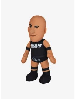 Bedroom WWE The Rock Sleep Squad X Plush: Throw Blanket & Plush Bundle -Boxlunch Shop 20278851 av2
