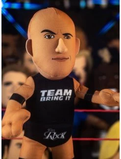 Bedroom WWE The Rock Sleep Squad X Plush: Throw Blanket & Plush Bundle -Boxlunch Shop 20278851 av4