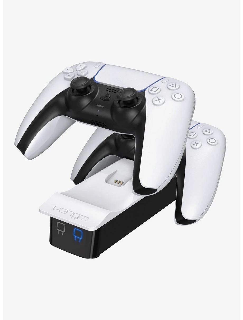 Games Twin Docking Station For PS5 White 2 Games Twin Docking Station For PS5 White - Image 2